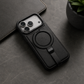 Heritage Ring-Stand Leather Case — iPhone 17 Pro Max