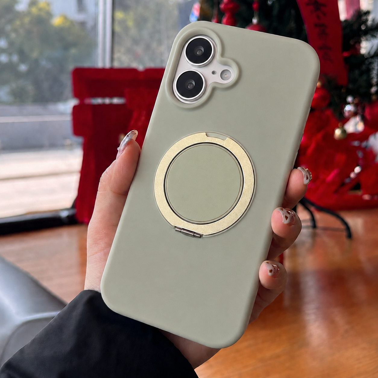 Soft Touch Silicone Case — iPhone 17