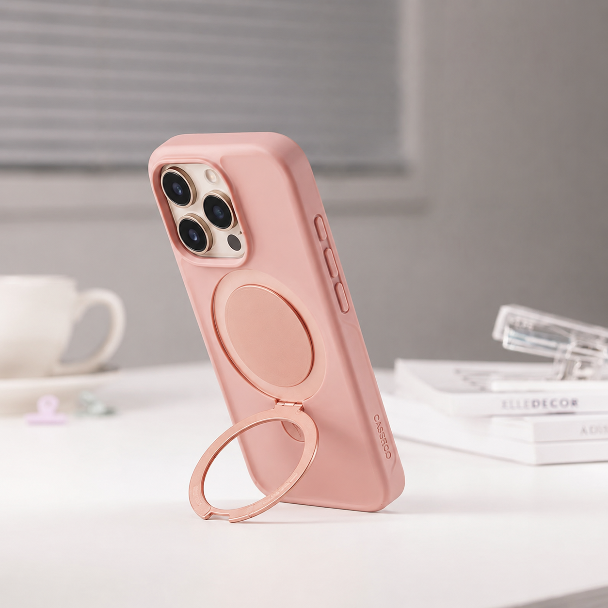 Soft Touch Silicone Case — iPhone 16 Pro Max