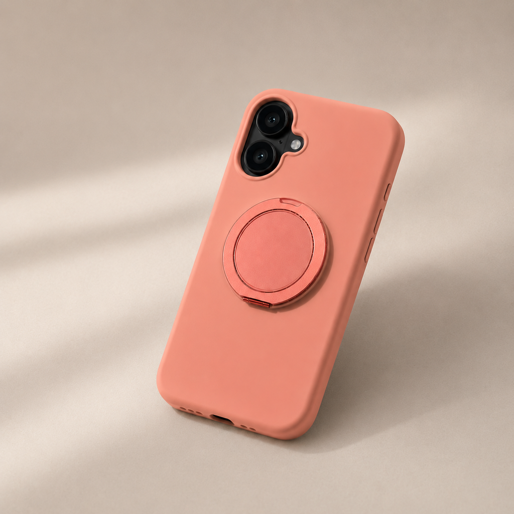 Soft Touch Silicone Case — iPhone 16