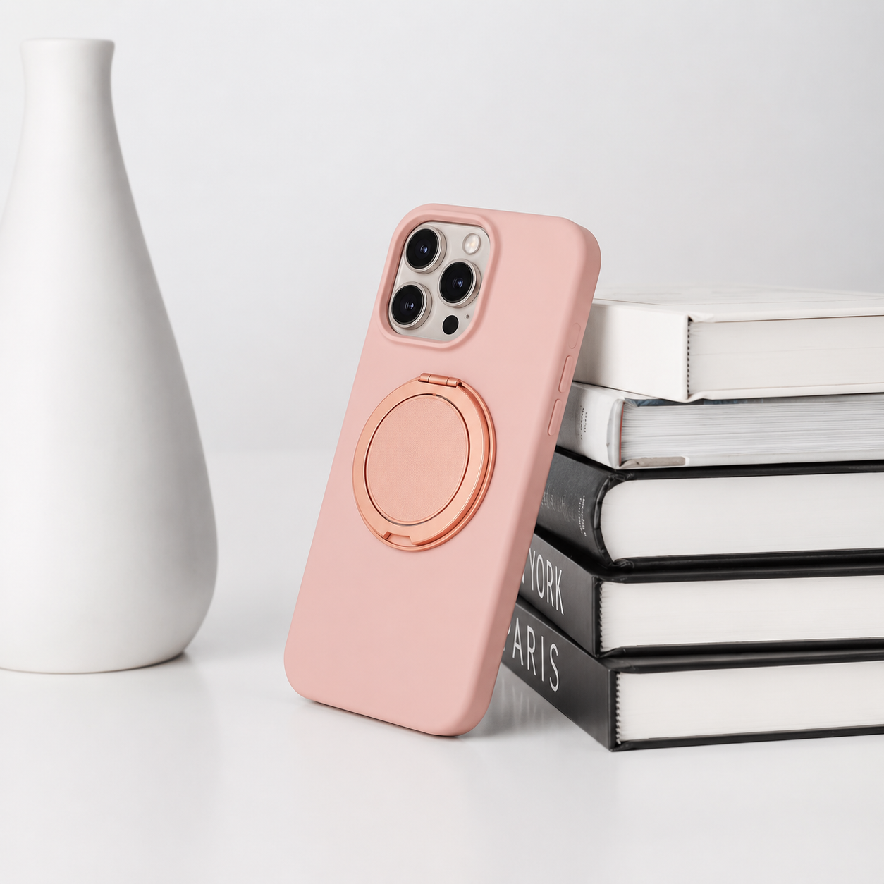 Soft Touch Silicone Case — iPhone 16 Pro Max