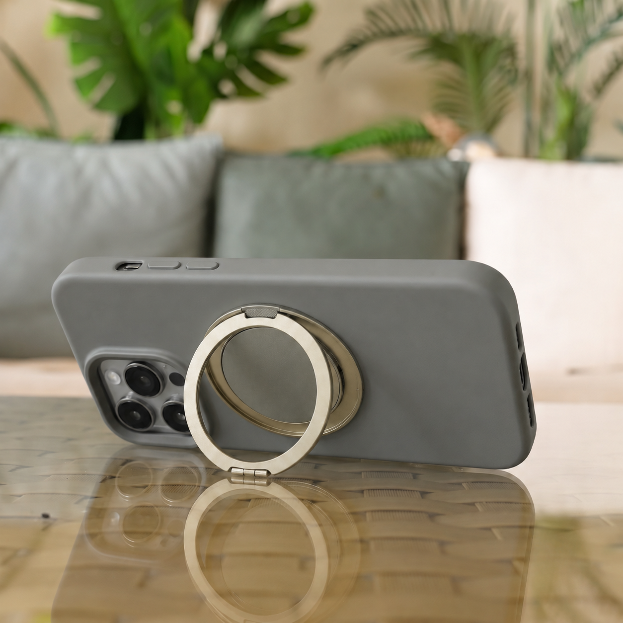 Soft Touch Silicone Case — iPhone 16 Pro