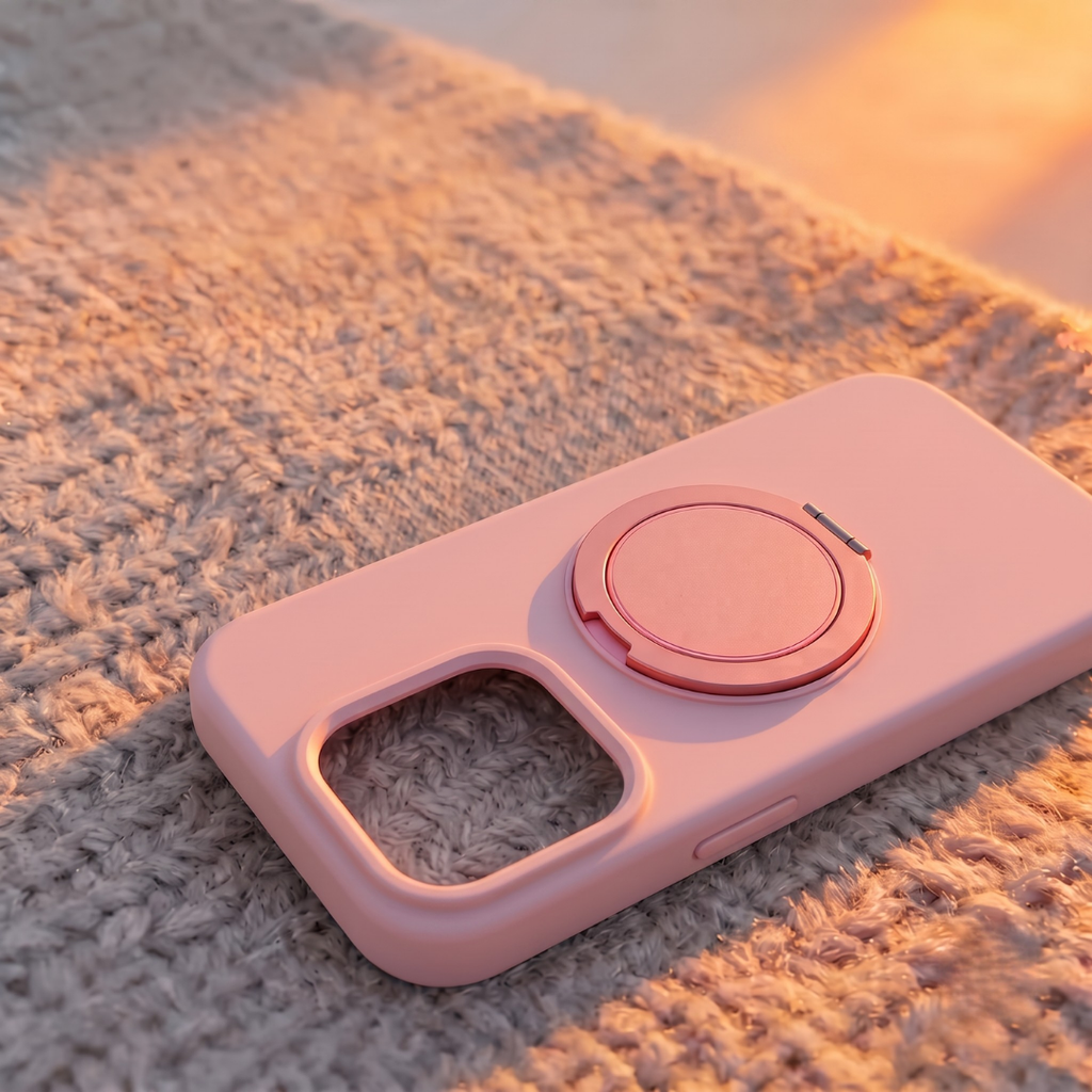 Soft Touch Silicone Case — iPhone 16 Pro Max