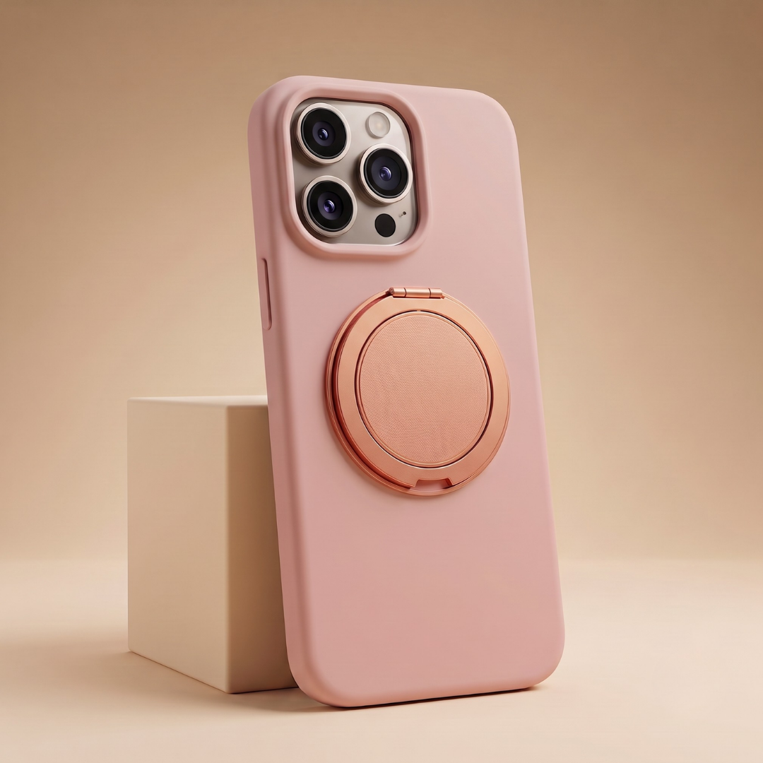 Soft Touch Silicone Case — iPhone 16 Pro Max