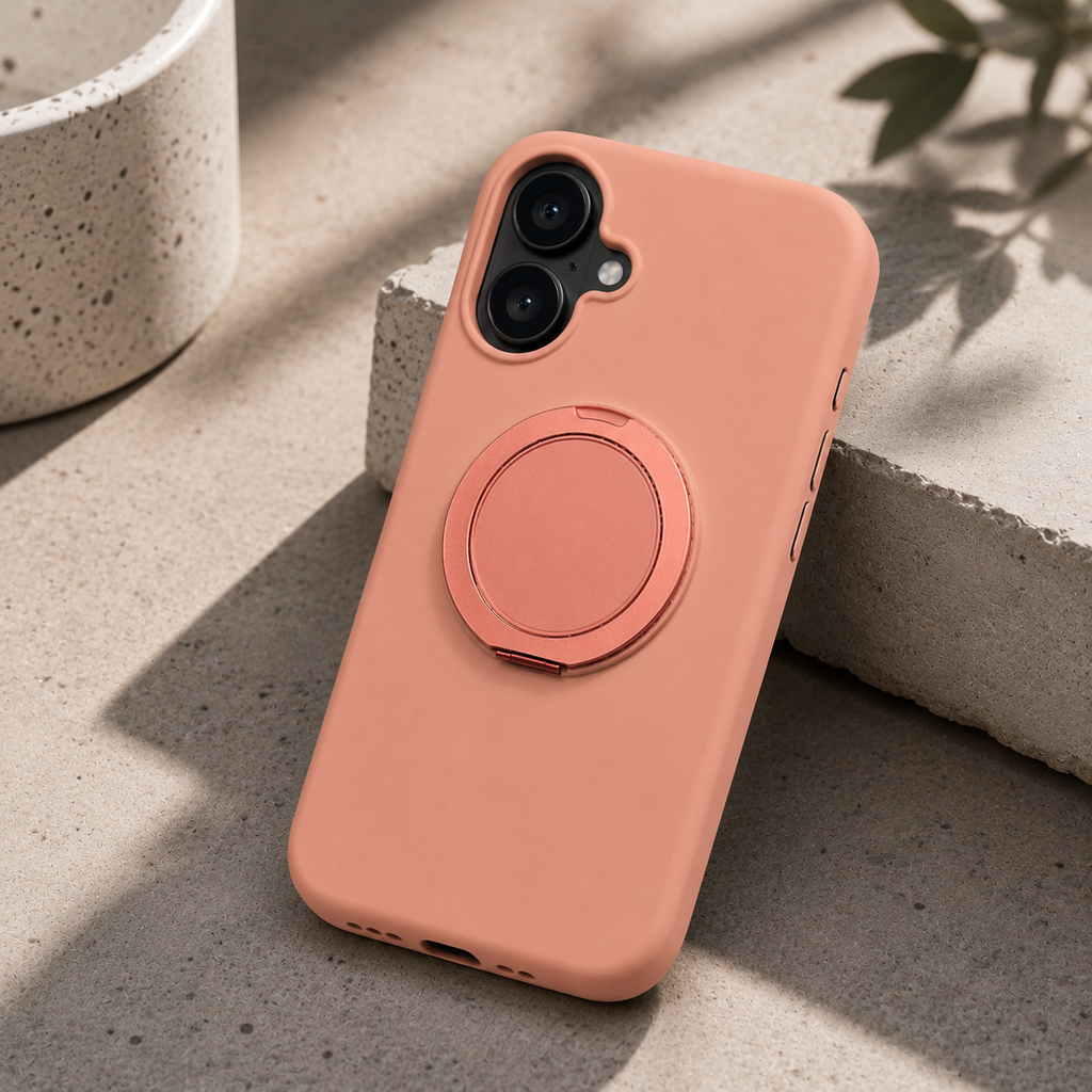 Soft Touch Silicone Case — iPhone 16