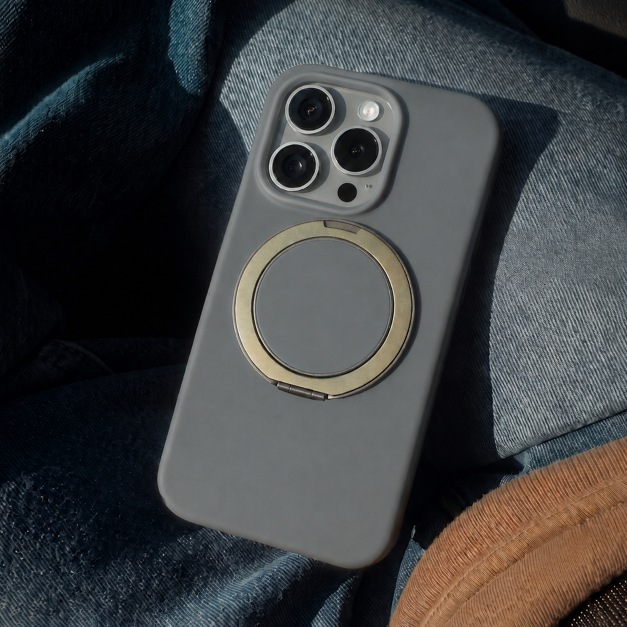 Soft Touch Silicone Case — iPhone 16 Pro