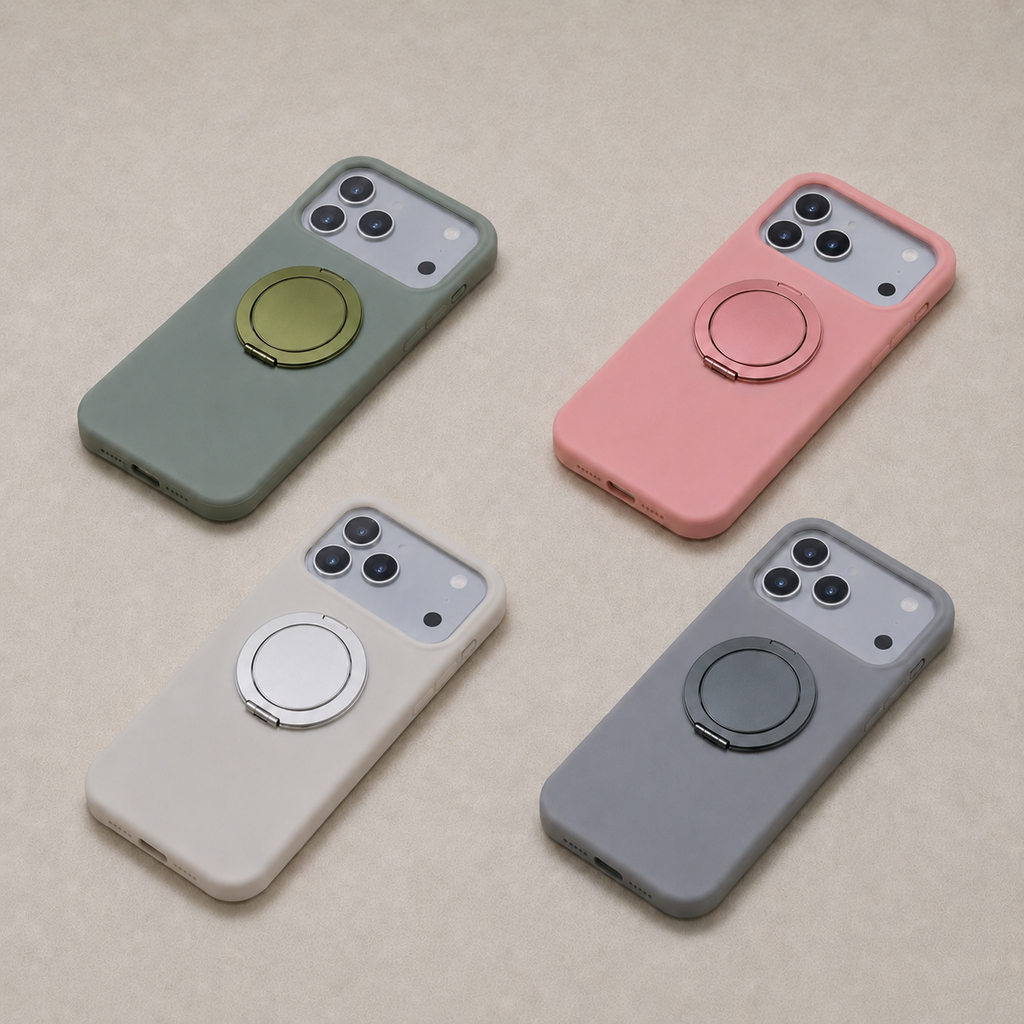 Soft Touch Silicone Case — iPhone 17 Pro