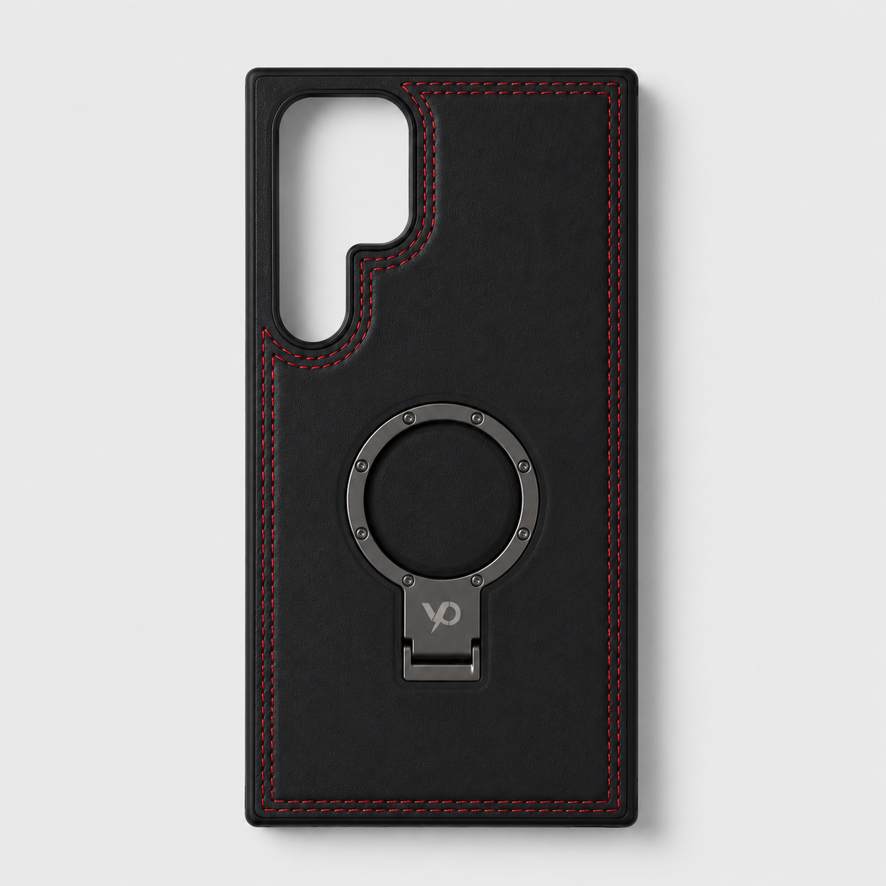 Heritage Metal-Ring Leather Case — Samsung S24 Ultra