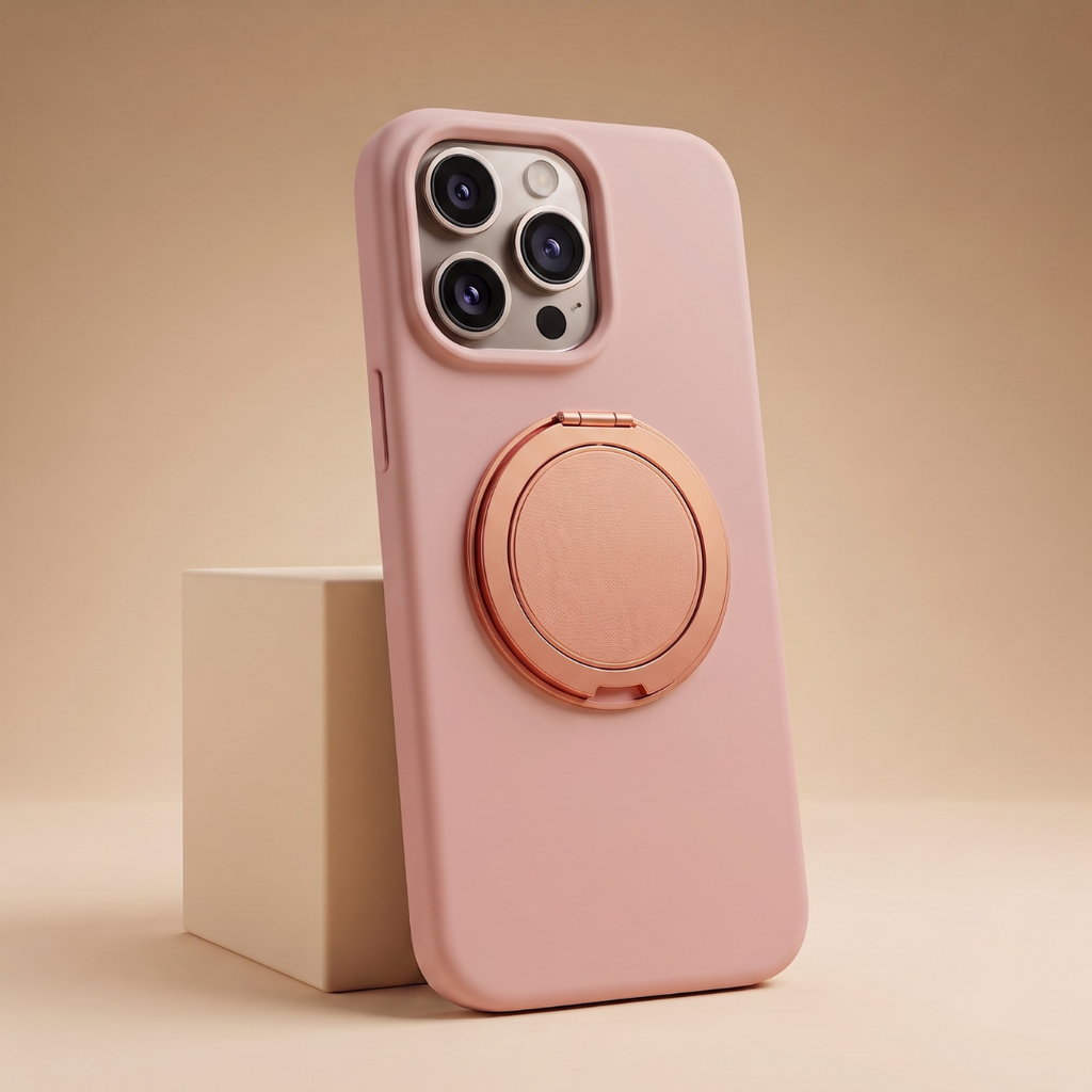 Soft Touch Silicone Case — iPhone 16 Pro Max