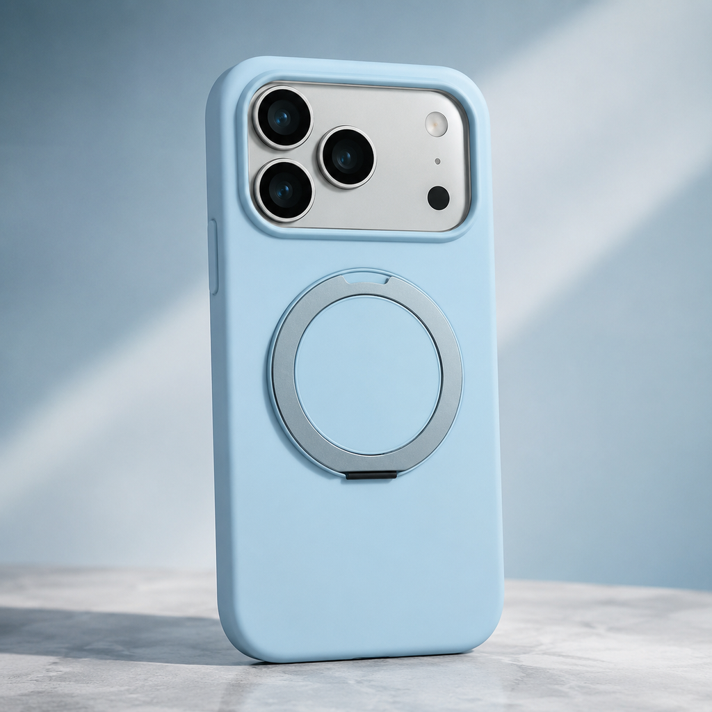 Soft Touch Silicone Case — iPhone 17 Pro