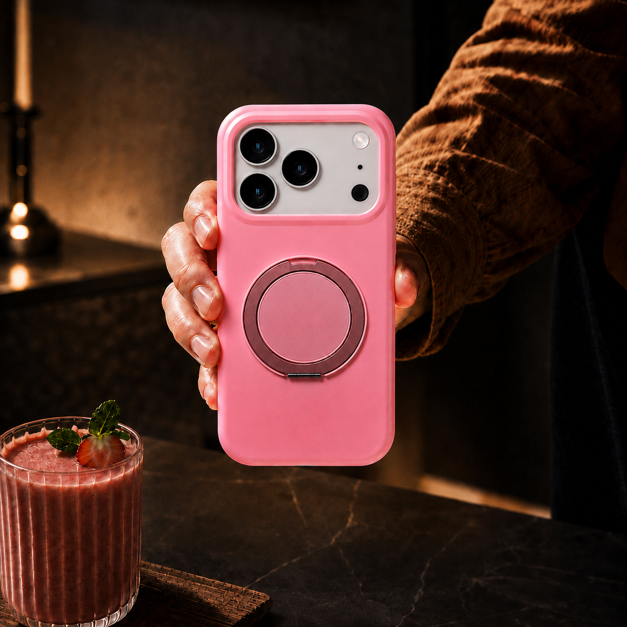 Soft Touch Silicone Case — iPhone 17 Pro