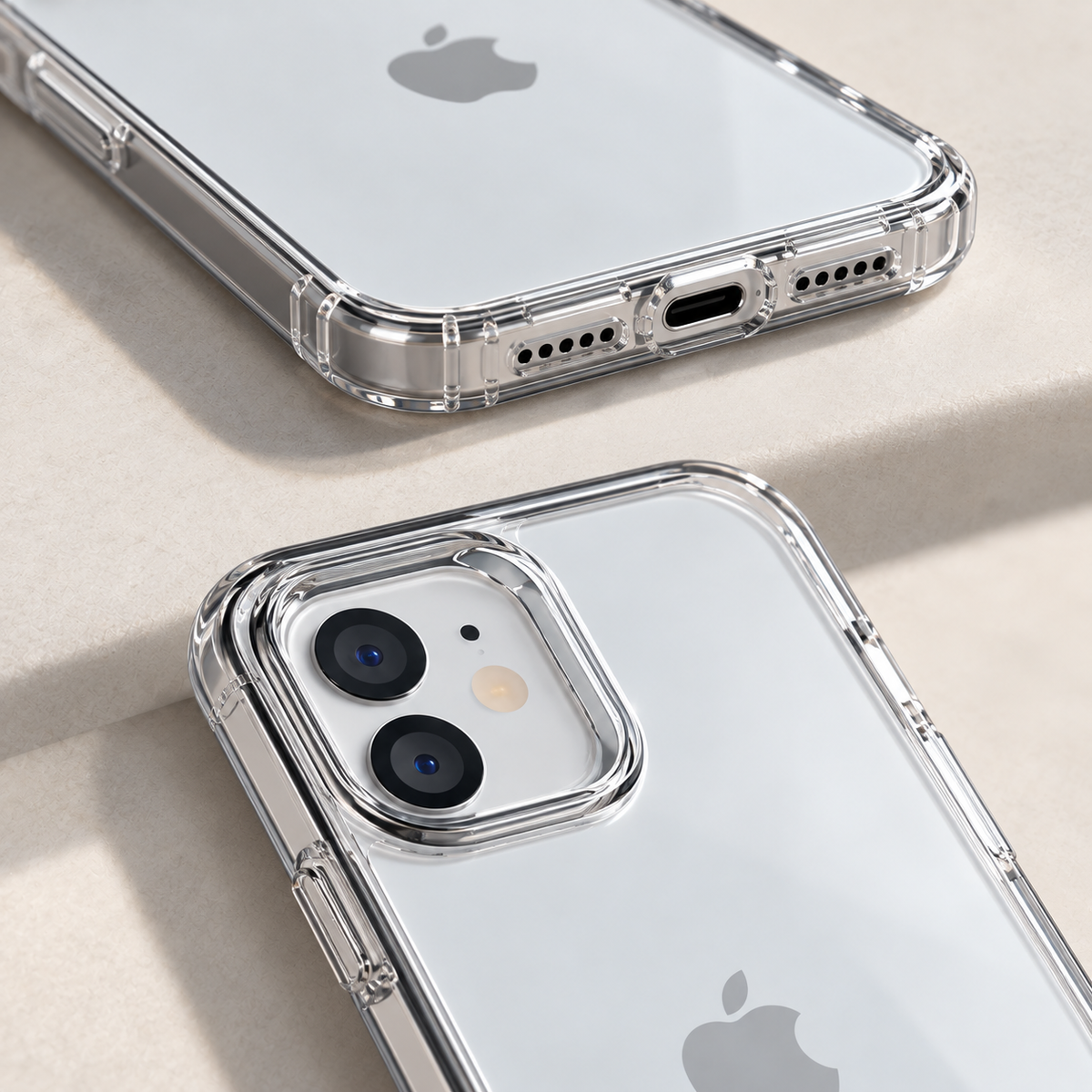 Crystal Clear Case Camera Guard detail