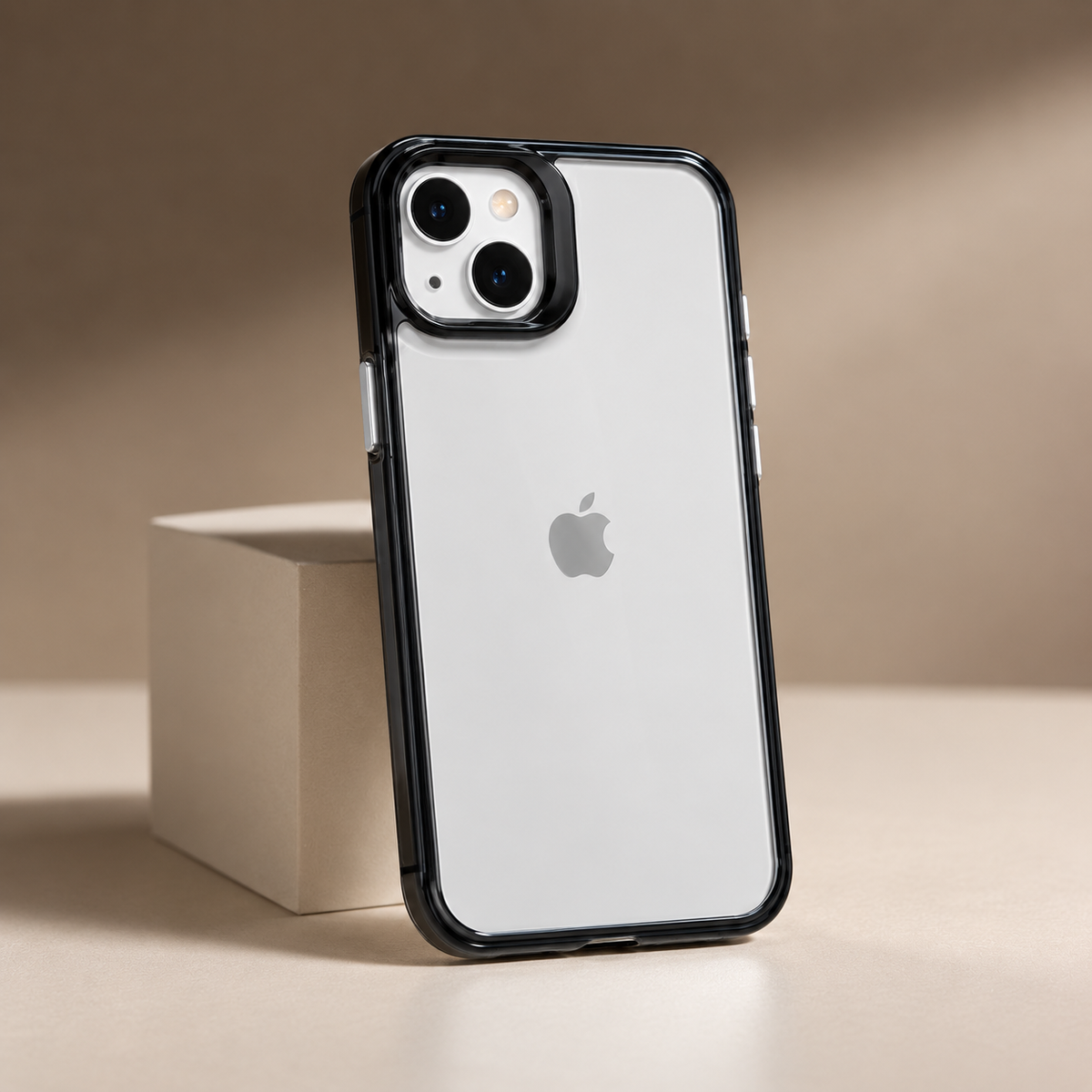 Crystal Clear Case Camera Guard for iPhone 15