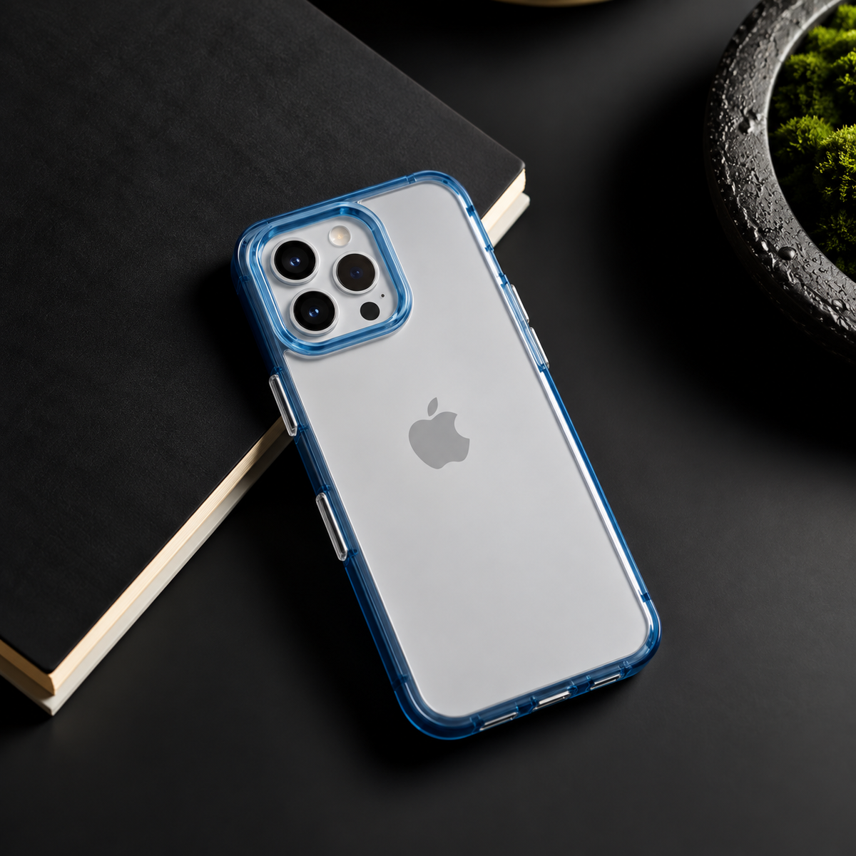 Crystal Clear Case Camera Guard for iPhone 16 Pro Max