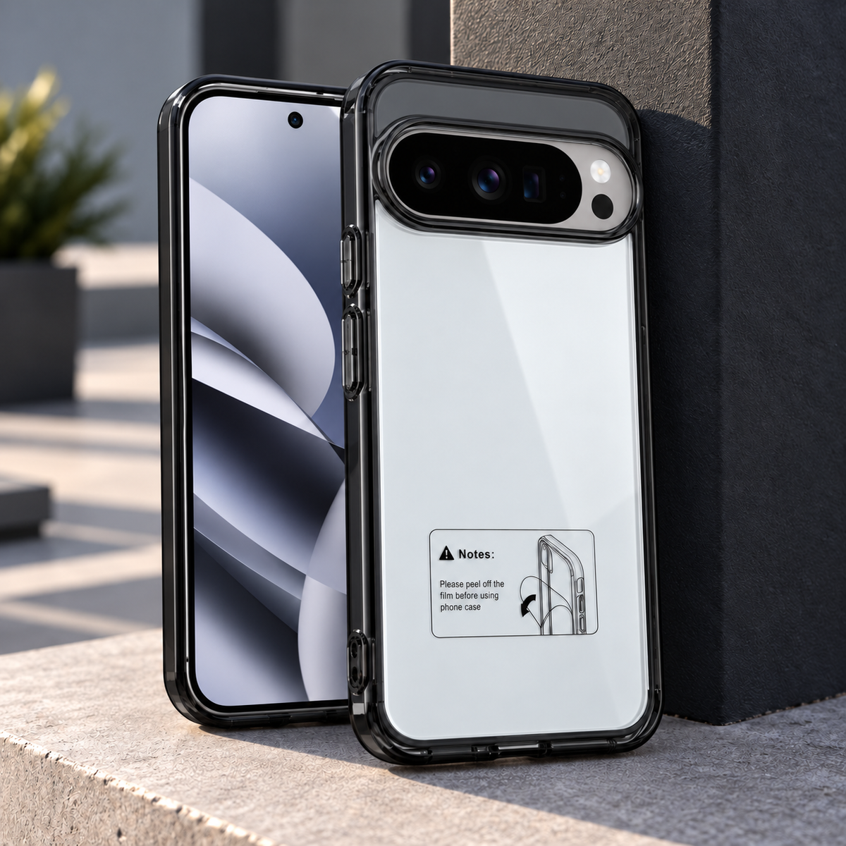Crystal Clear Case Camera Guard for Pixel 10 XL