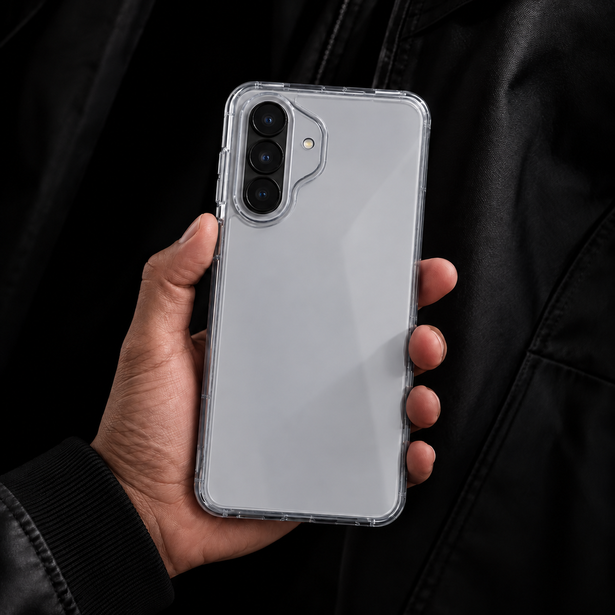 Crystal Clear Case Camera Guard for Samsung A57