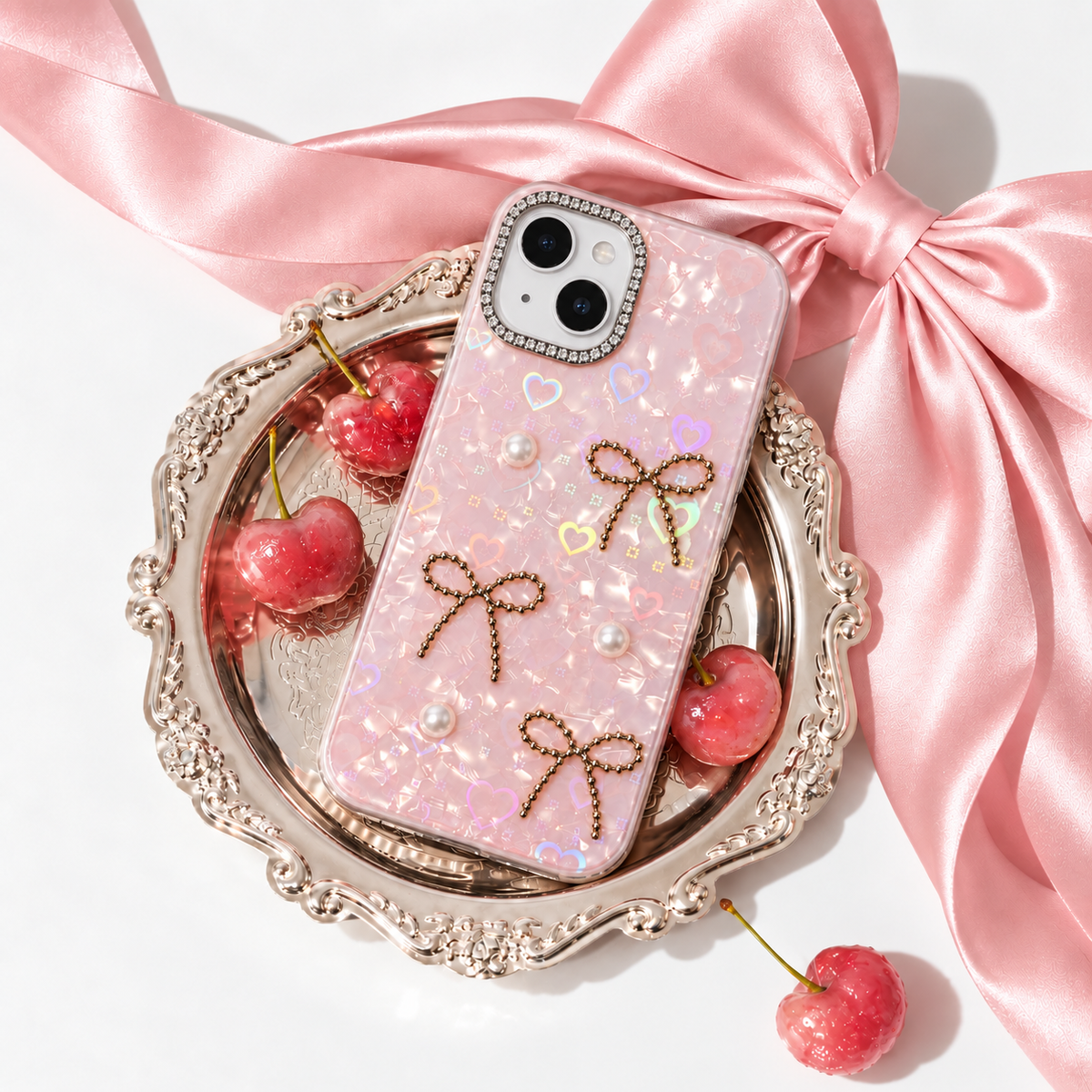 Marble Print Designer Case detail