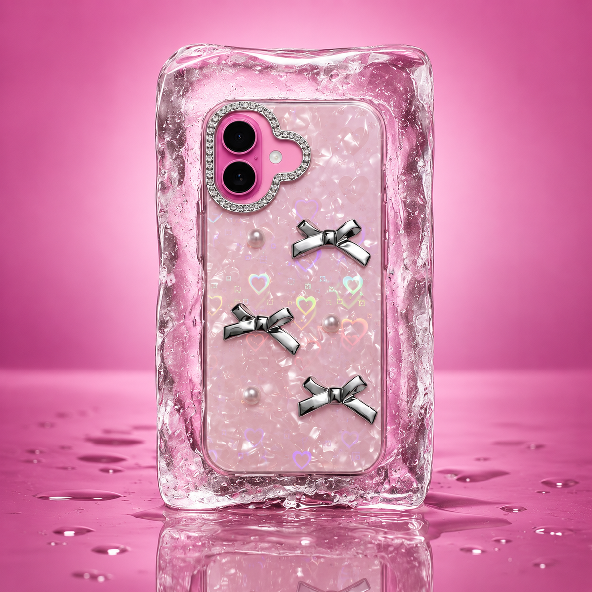 Marble Print Designer Case for iPhone 16