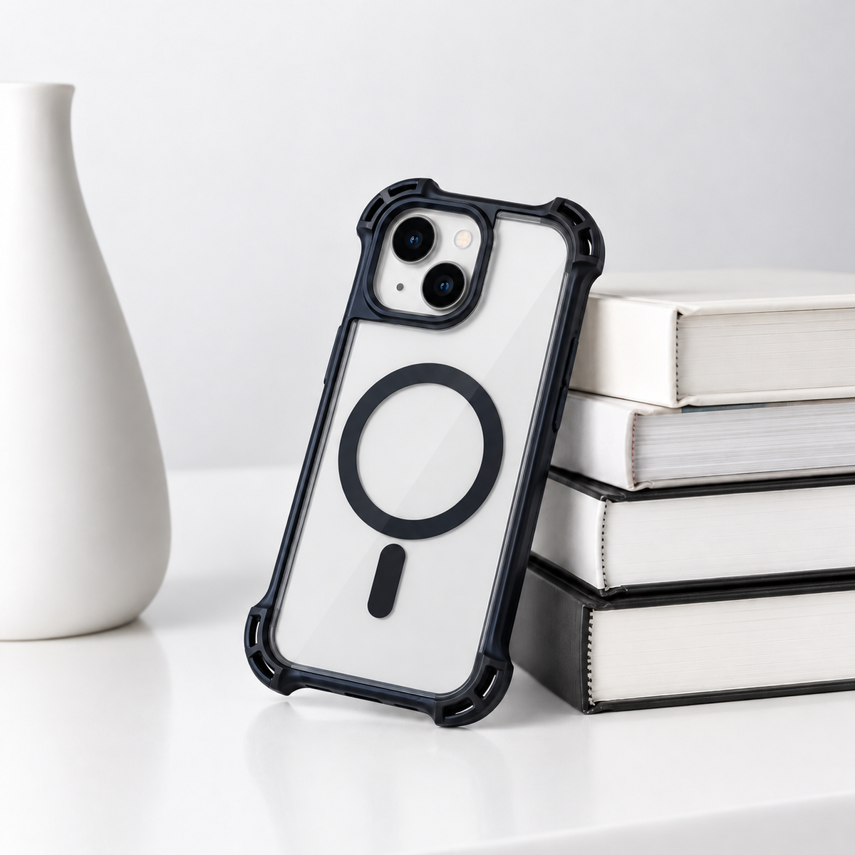 MagSafe Edge Guard Case Clear for iPhone 15